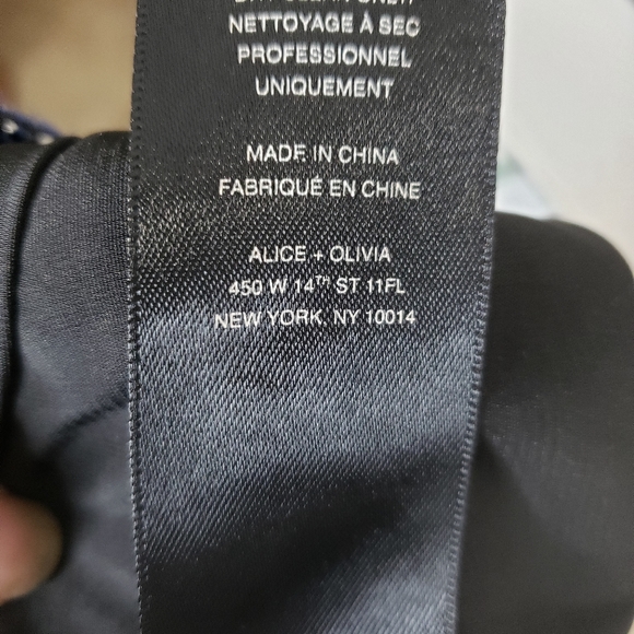 Alice & Olivia Blue Tweed Micro Mini Skirt Size 6 - Picture 9 of 10